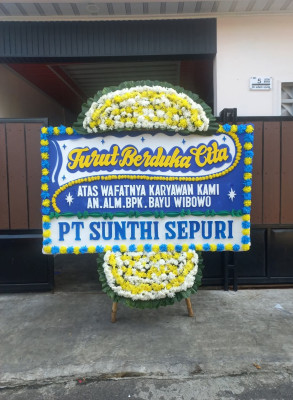 Papan Bunga Duka di Gambut