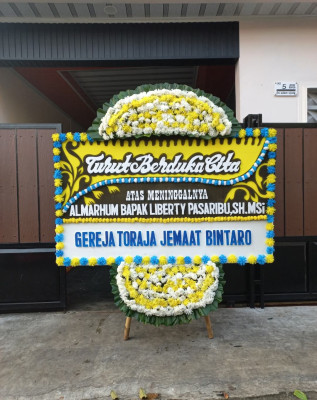 Papan Bunga Duka di Gambut